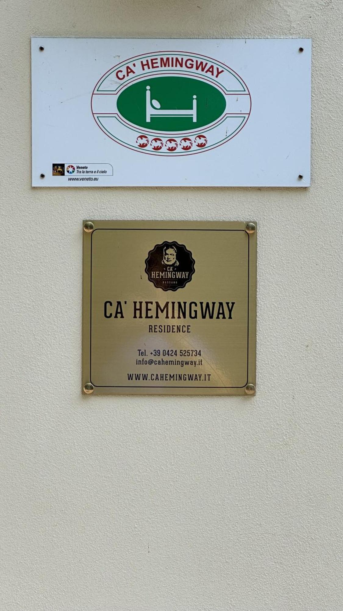 Ca' Hemingway Aparthotel Bassano del Grappa Exteriör bild